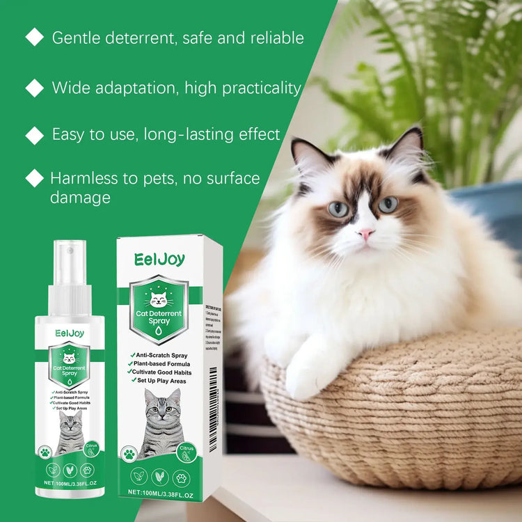 Cat Repellent Spray Indoor Outdoor Anti Cat Scratch Furniture Protector Stop Cat Climbing Bed Urine Marking Pet