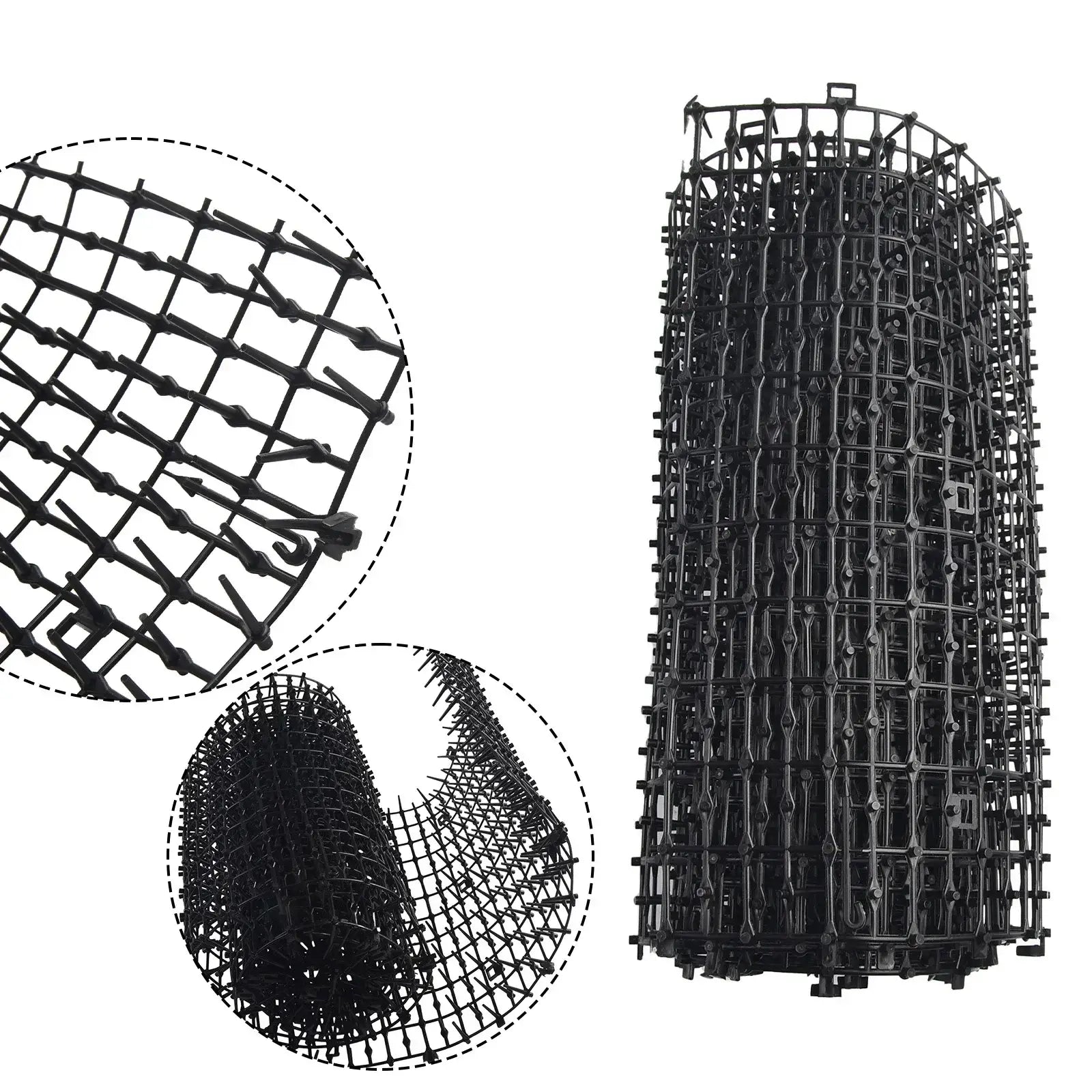 Cat Scat Mat Garden Anti-Cat And Pest Plastic Prickle Strip Network Digging Stopper Cat Dog Expulsion Mat Anti-Cat