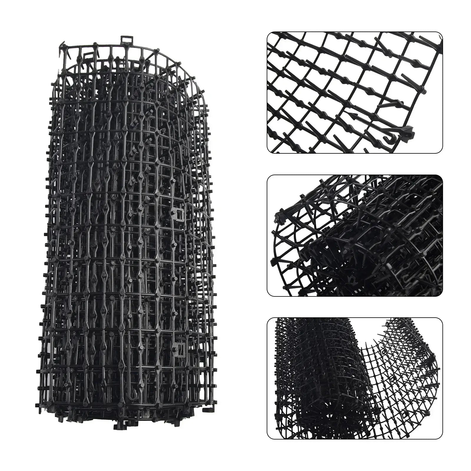 Cat Scat Mat Garden Anti-Cat And Pest Plastic Prickle Strip Network Digging Stopper Cat Dog Expulsion Mat Anti-Cat