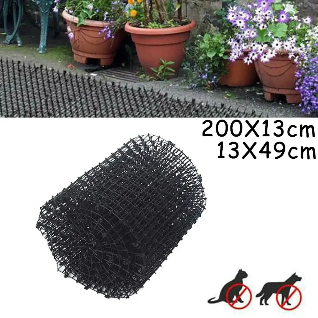 Cat Scat Mat Garden Anti-Cat And Pest Plastic Prickle Strip Network Digging Stopper Cat Dog Expulsion Mat Anti-Cat