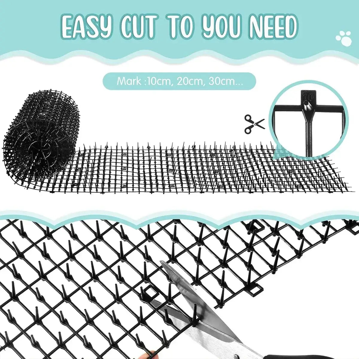 Cat Scat Mat Repellent for Cats Repeller Garden and Garden Goods Products Scarecaper Dogs Accessories Antigates
