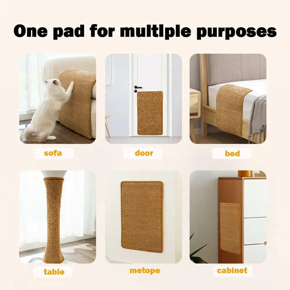 Cat Scratchers Mat For Indoor Cat Wear-resistant Protective Sofa Mat For Kittens Cat