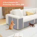 Cat Scratching Mat Self-Adhesive Trimmable Carpet Cat Scratching Post Carpet for Anti-scratching Sofa Furniture