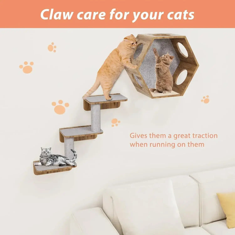 Cat Scratching Mat Self-Adhesive Trimmable Carpet Cat Scratching Post Carpet for Anti-scratching Sofa Furniture