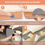 Cat Scratching Mat Self-Adhesive Trimmable Carpet Cat Scratching Post Carpet for Anti-scratching Sofa Furniture