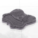 Cat Scratching Post Grooming Tool Multi-functional Wall Mounting Climbing Cat Scratcher - GRAY