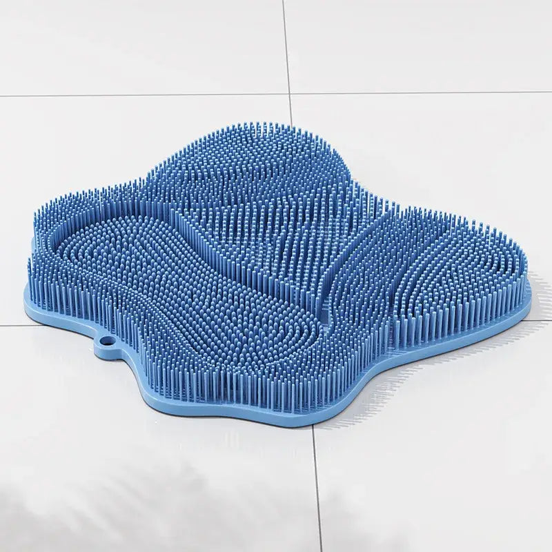 Cat Scratching Post Grooming Tool Multi-functional Wall Mounting Climbing Cat Scratcher - Blue