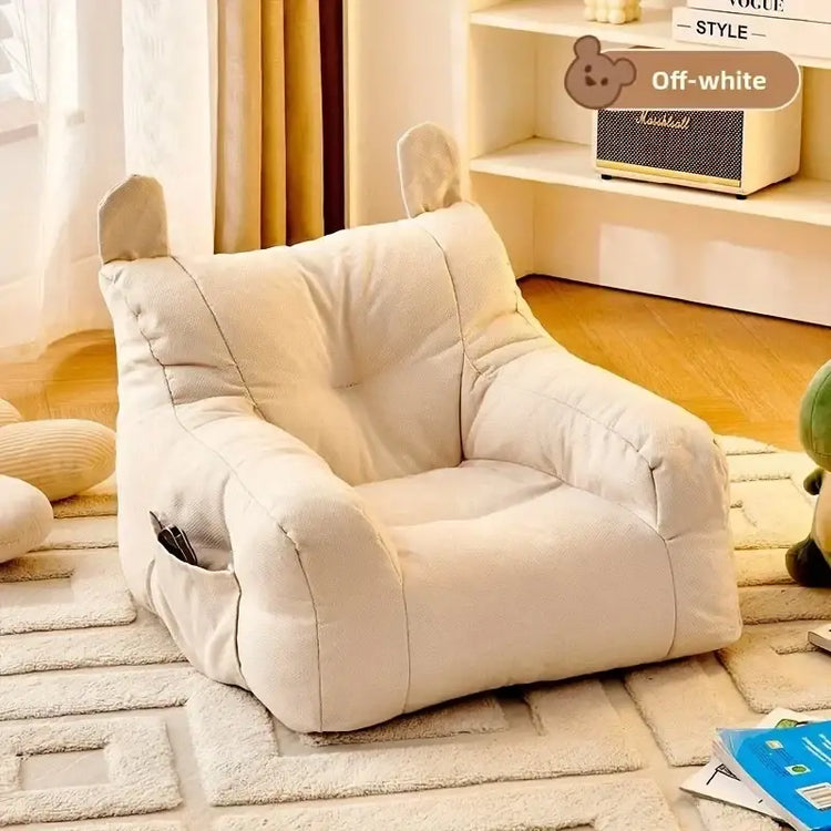 Cat Sofa Bed with Cartoon Design Detachable Washable Pet Bed for Indoor Cats Support Up To 2.72KG Cozy Pet Furniture