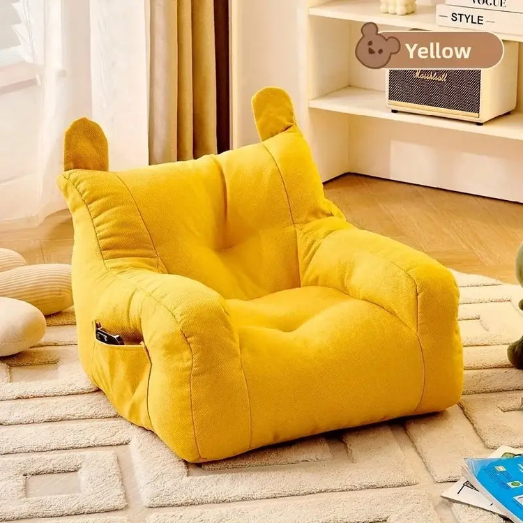 Cat Sofa Bed with Cartoon Design Detachable Washable Pet Bed for Indoor Cats Support Up To 2.72KG Cozy Pet Furniture