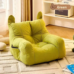 Cat Sofa Bed with Cartoon Design Detachable Washable Pet Bed for Indoor Cats Support Up To 2.72KG Cozy Pet Furniture