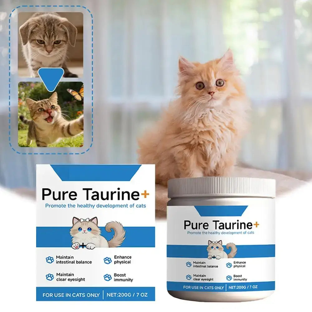 Cat Taurine Powder Gentle Formula To Care For Pet’s Comfortable Body Massage Care Nutrition Powder Taurine powder for