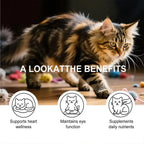 Cat Taurine Powder Support Heart Health Promote Healthy Growth Maintain Visual Function Smooth Hair Kitten Care
