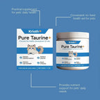 Cat Taurine Powder Support Heart Health Promote Healthy Growth Maintain Visual Function Smooth Hair Kitten Care