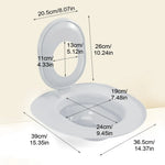 Cat Toilet Training Kit Reusable rinal Seat Potty Litter Box Trainer Pet Potty Training Seat Pet Cleaning Supplies