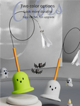 Cat Toy Teaser Rod with Suction Cup Self - entertaining Feather Pet Toy with Bell Long Pole Interactive and Bite