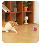 Cat toys for indoor Laser pointer Interactive cat toy for bored adult Cats,Random Trajectory and Tumbler Base laser for