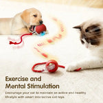 Cat Toys for Kitten Cats Ball Toys Pet Product Cat’s Accessories for Home Automatic Electronic Indoor Interactive Cat