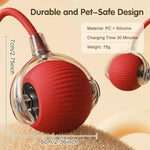 Cat Toys for Kitten Cats Ball Toys Pet Product Cat’s Accessories for Home Automatic Electronic Indoor Interactive Cat