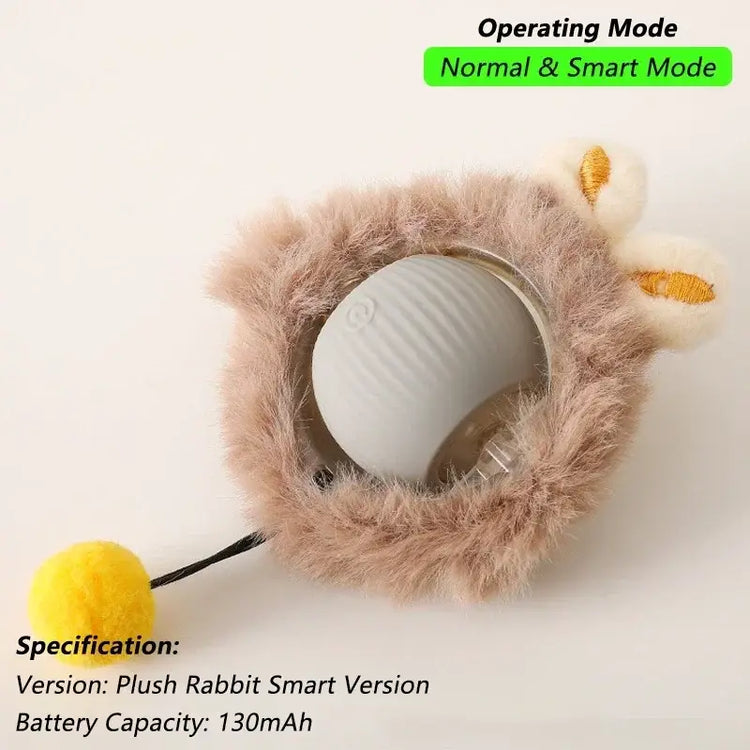 Cat Toys for Kitten Cats Ball Toys Pet Product Cat’s Accessories for Home Automatic Electronic Indoor Interactive Cat
