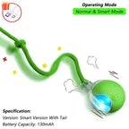 Cat Toys for Kitten Cats Ball Toys Pet Product Cat’s Accessories for Home Automatic Electronic Indoor Interactive Cat