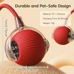 Cat Toys for Kitten Cats Ball Toys Pet Product Cat’s Accessories for Home Automatic Electronic Indoor Interactive Cat