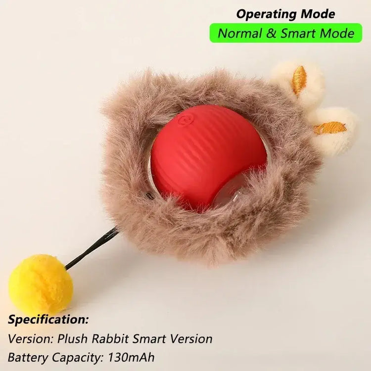 Cat Toys for Kitten Cats Ball Toys Pet Product Cat’s Accessories for Home Automatic Electronic Indoor Interactive Cat