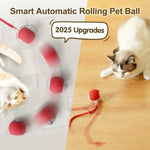 Cat Toys for Kitten Cats Ball Toys Pet Product Cat’s Accessories for Home Automatic Electronic Indoor Interactive Cat