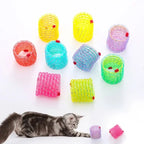 Cat Toys Interactive Cat Spring Toy Colorful Springs Cat Pet Toy Coil Spiral Springs Pet Product for Cats Toy Kitten 고양이