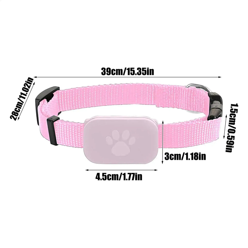 Cat Trackers GPS Cat Tracker Collar Pet Kitten GPS Collar Multifunctional Pet Smart GPS Trackers Pets Accessories IOS