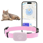 Cat Trackers GPS Cat Tracker Collar Pet Kitten GPS Collar Multifunctional Pet Smart GPS Trackers Pets Accessories IOS