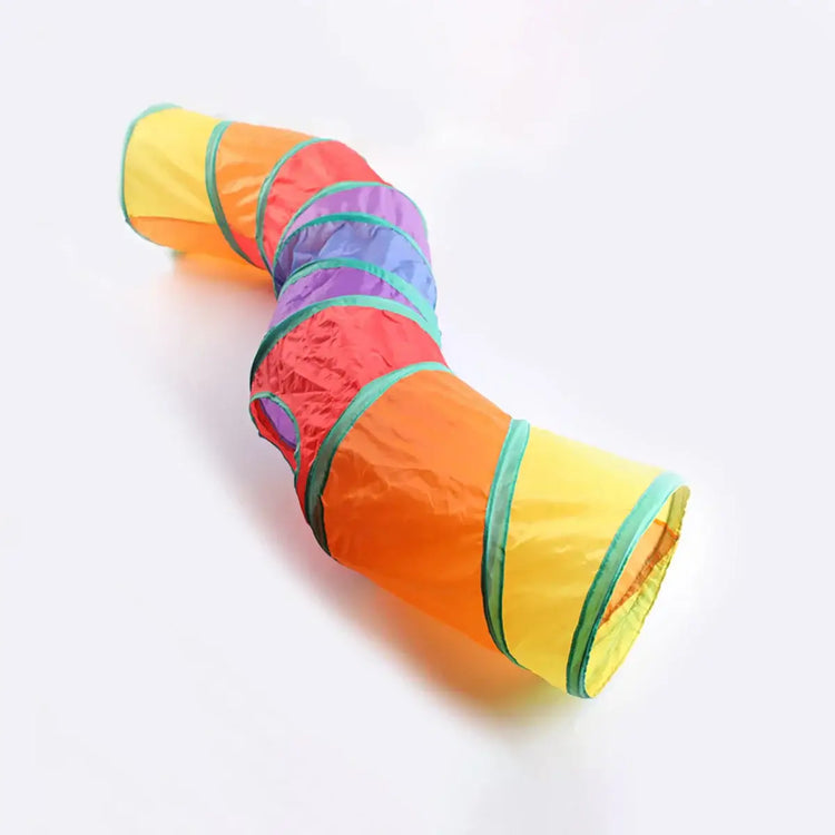 Cat Tunnel Tube Foldable Cat Toys Kitty Training Interactive Fun Toy Tunnel Bored for Puppy Kitten Pet Supplies Cat