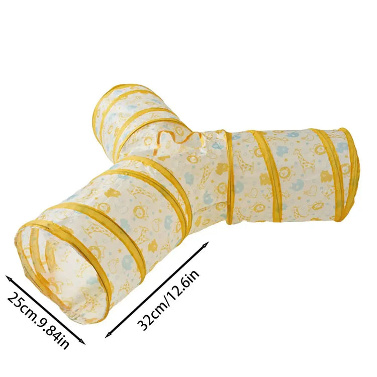 Cat Tunnel Tube Foldable Cat Toys Kitty Training Interactive Fun Toy Tunnel Bored for Puppy Kitten Pet Supplies Cat