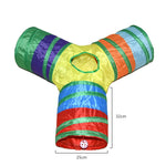 Cat Tunnel Tube Foldable Cat Toys Kitty Training Interactive Fun Toy Tunnel Bored for Puppy Kitten Pet Supplies Cat