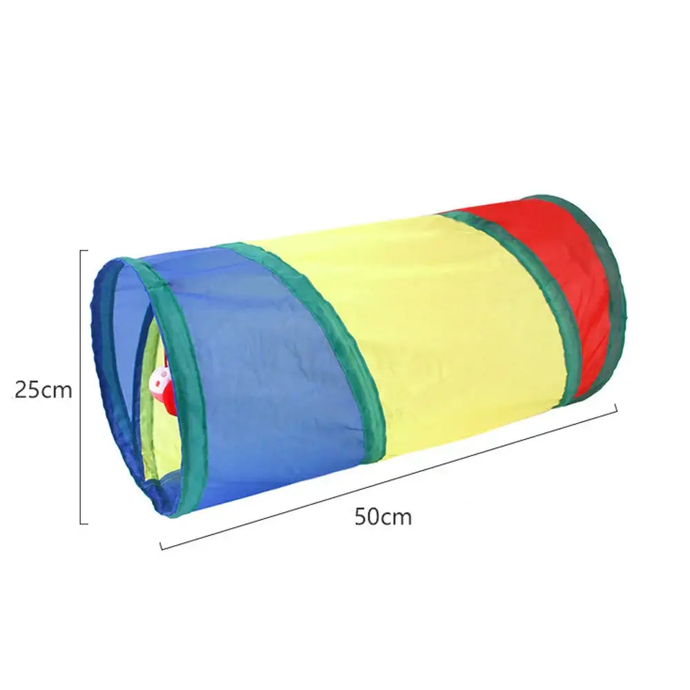 Cat Tunnel Tube Foldable Cat Toys Kitty Training Interactive Fun Toy Tunnel Bored for Puppy Kitten Pet Supplies Cat