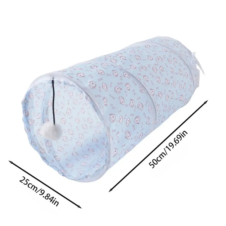 Cat Tunnel Tube Foldable Cat Toys Kitty Training Interactive Fun Toy Tunnel Bored for Puppy Kitten Pet Supplies Cat