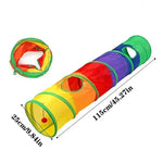Cat Tunnel Tube Foldable Cat Toys Kitty Training Interactive Fun Toy Tunnel Bored for Puppy Kitten Pet Supplies Cat