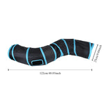 Cat Tunnel Tube Foldable Cat Toys Kitty Training Interactive Fun Toy Tunnel Bored for Puppy Kitten Pet Supplies Cat