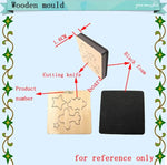 Cat Water Cup Mat New Wooden Cutting Dies Suitable for Common Mold Scrapbook Machines on the Market