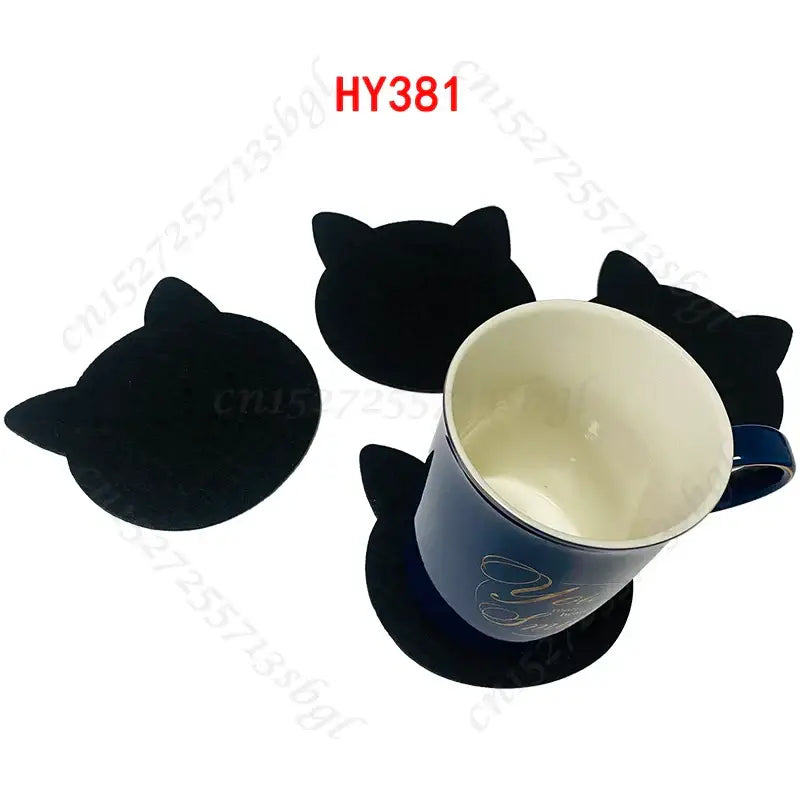 Cat Water Cup Mat New Wooden Cutting Dies Suitable for Common Mold Scrapbook Machines on the Market