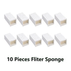 Cat Water Dispenser Filters 10 Pieces Dog Water Dispenser Filter Set Of 10 (Without Water Dispenser) - set of 10