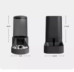 Cat Water Dispenser Moisture-proof Feeders and Water Fountain Large Capacity Detachable Design Cat Accessories for Cats