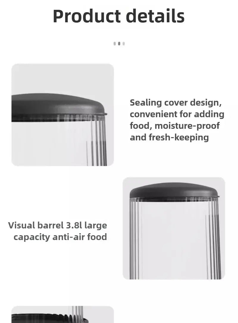 Cat Water Dispenser Moisture-proof Feeders and Water Fountain Large Capacity Detachable Design Cat Accessories for Cats