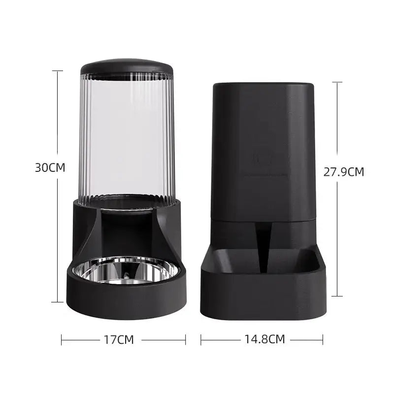 Cat Water Dispenser Moisture-proof Feeders and Water Fountain Large Capacity Detachable Design Cat Accessories for Cats