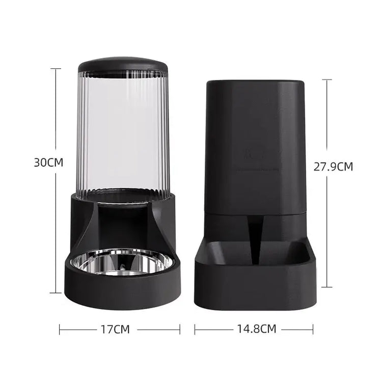 Cat Water Dispenser Moisture-proof Feeders and Water Fountain Large Capacity Detachable Design Cat Accessories for Cats