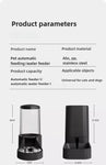 Cat Water Dispenser Moisture-proof Feeders and Water Fountain Large Capacity Detachable Design Cat Accessories for Cats