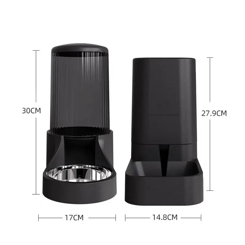Cat Water Dispenser Moisture-proof Feeders and Water Fountain Large Capacity Detachable Design Cat Accessories for Cats