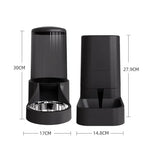 Cat Water Dispenser Moisture-proof Feeders and Water Fountain Large Capacity Detachable Design Cat Accessories for Cats