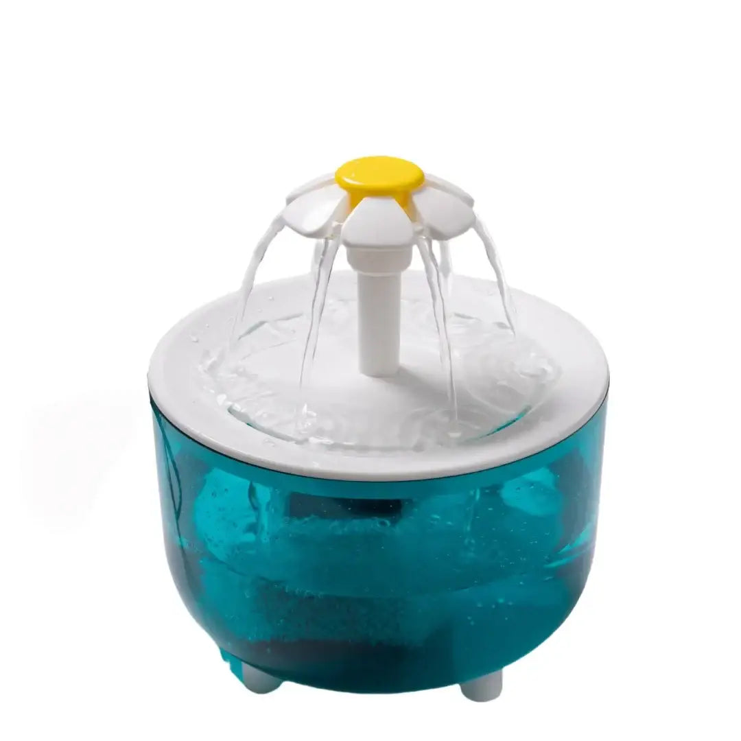 Cat Water Fountain 1.2L Recirculating Pet Water Dispenser USB Powered Silent with Filter Foam for Cats and Small Dogs