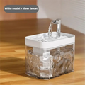 Cat Water Fountain Auto Filter Transparent Cat Drinker USB Anti-Dry Burning Recirculate Filtering Water Dispenser with