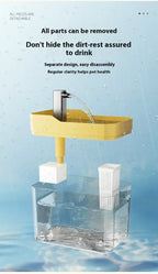 Cat Water Fountain Automatic Water Dispenser USB Live Circulation Filter Pet Drinker Quiet Pet Water Fountain Cat Small